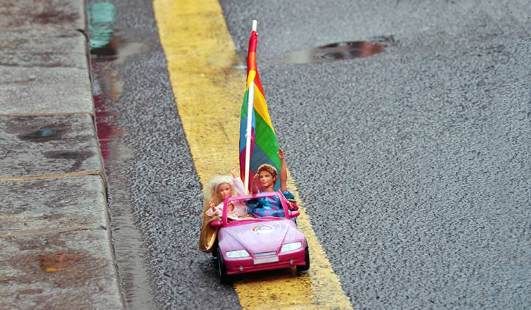 children gay pride london