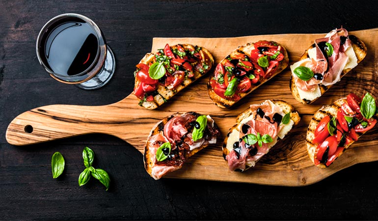 Italian aperitivo Rome