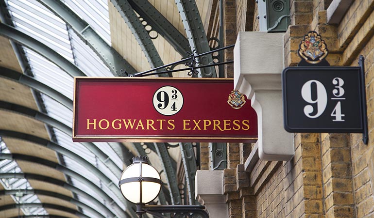 Europe with kids Harry Potter studios London