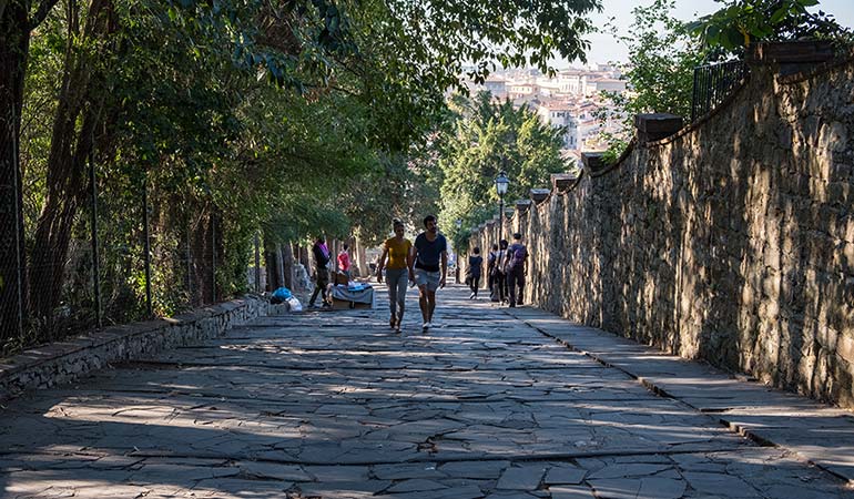 statue of david at piazzale michelangelo