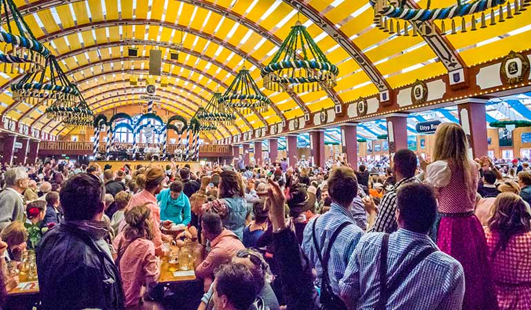 Sweden vs Germany tourist attractions Oktoberfest