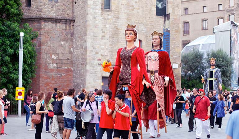 la merce festival barcelona king Jaume I