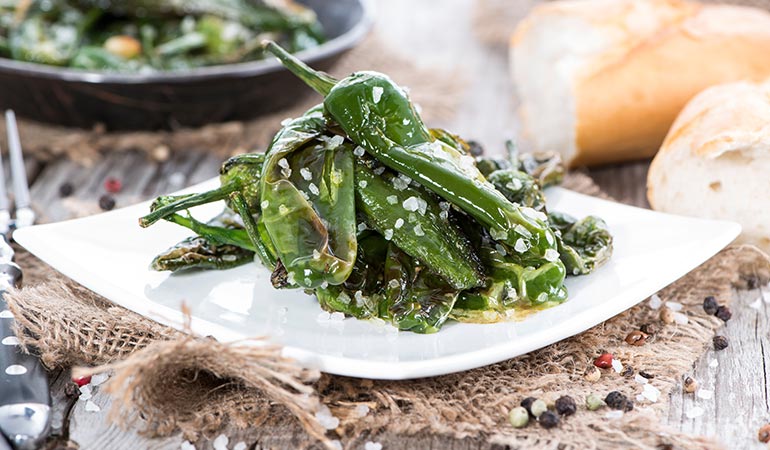Pimentos de Padron tapa