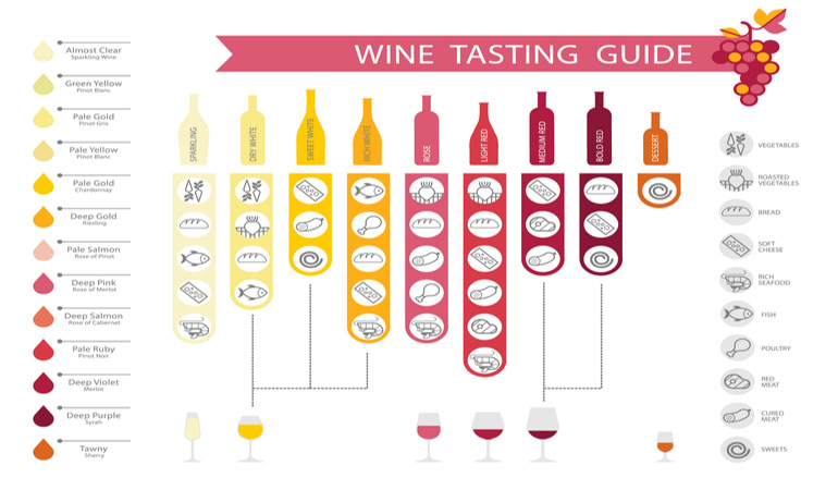 wine and food pairing guide