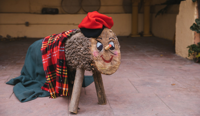 barcelona christmas caga tio