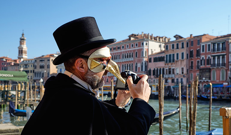 Venetian mask pantalone 
