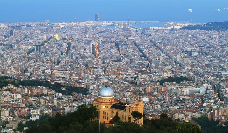 observatori fabra view