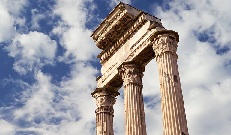 Temple of Castor and Pollux roman forum