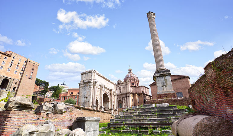 roman forum all you need to know Column of Phocas