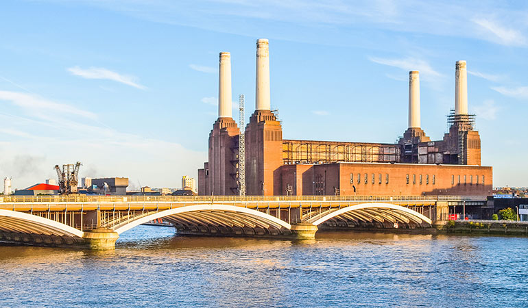 best pub food London battersea power station 