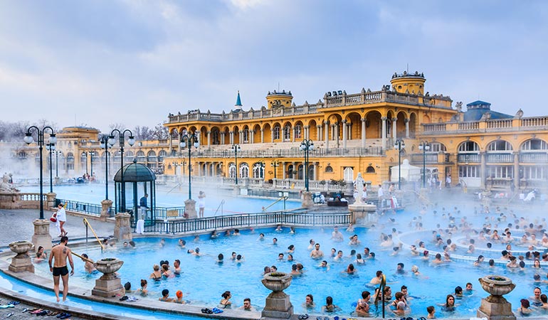 Easter thermal spa Budapest