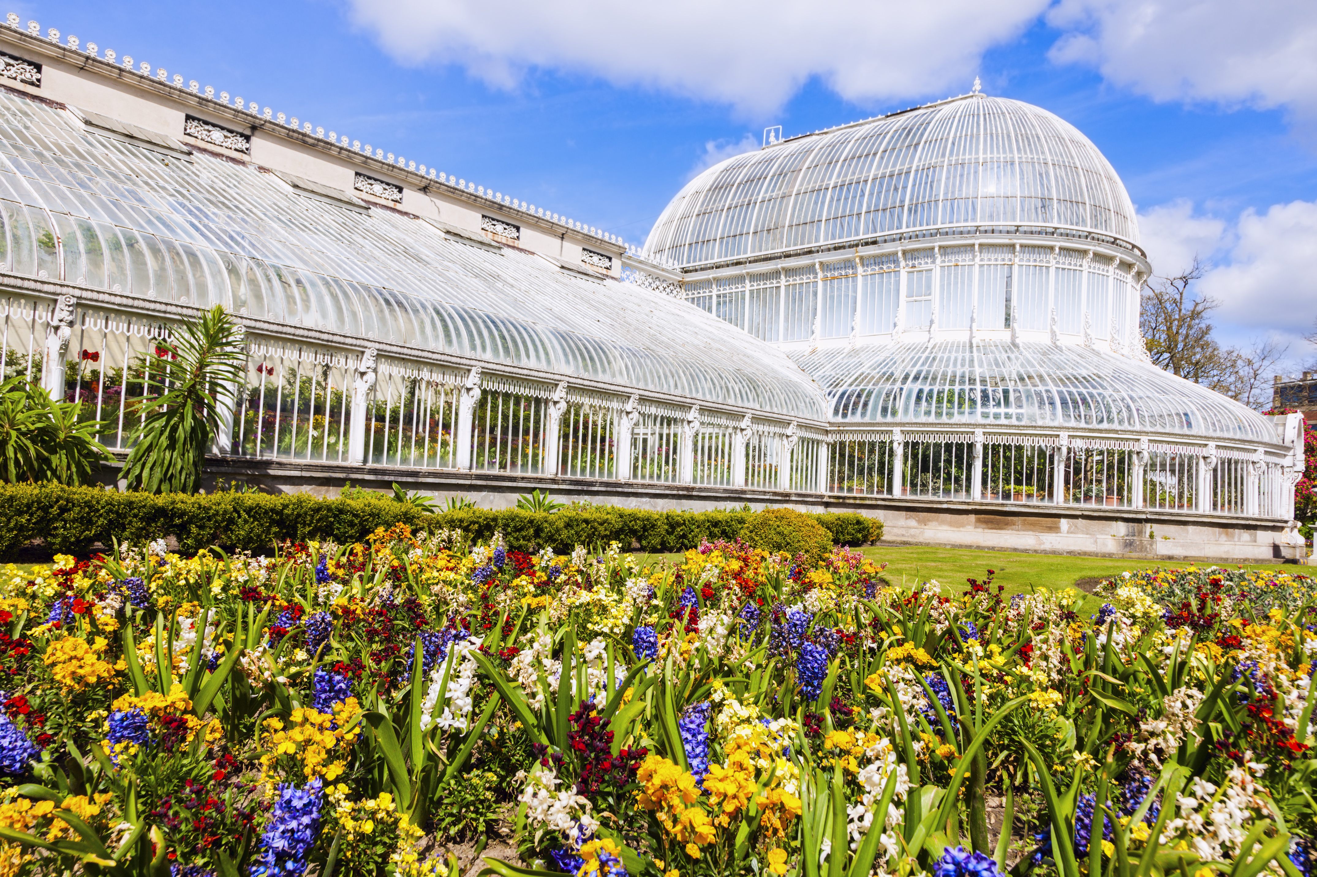 Palm House in Belfast Botanical Garden, Ireland