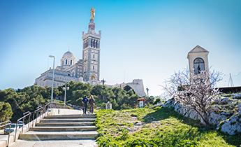 Places to see in Marseille Notre-Dame de la Garde
