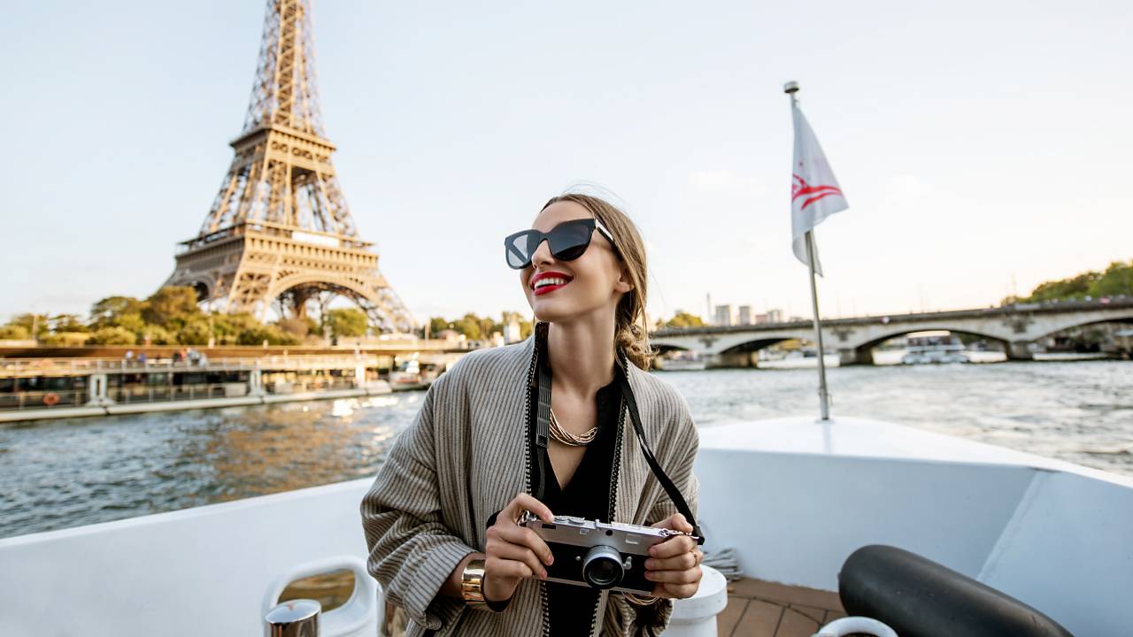 Turist boat seine tour