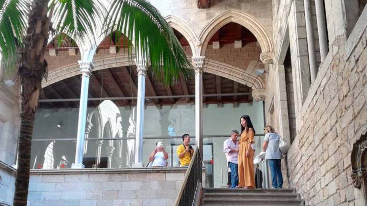 Picasso Museum stairs