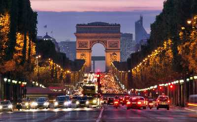 Arch de Triumph Paris night