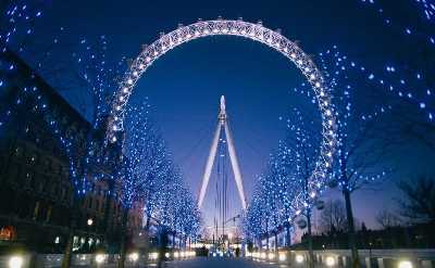 London eye christmas