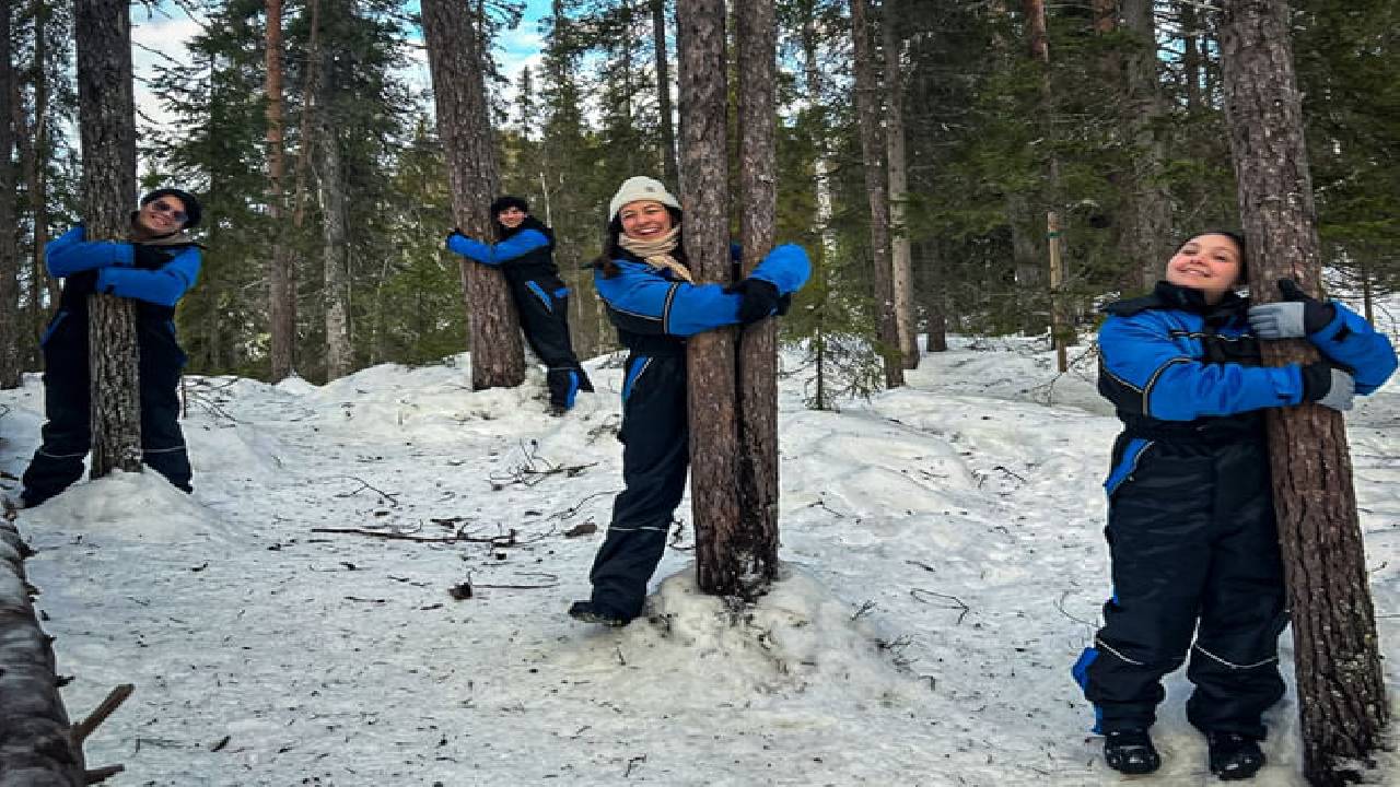 Korouoma Frozen Waterfalls Hike Tour & Barbeque - Small Group