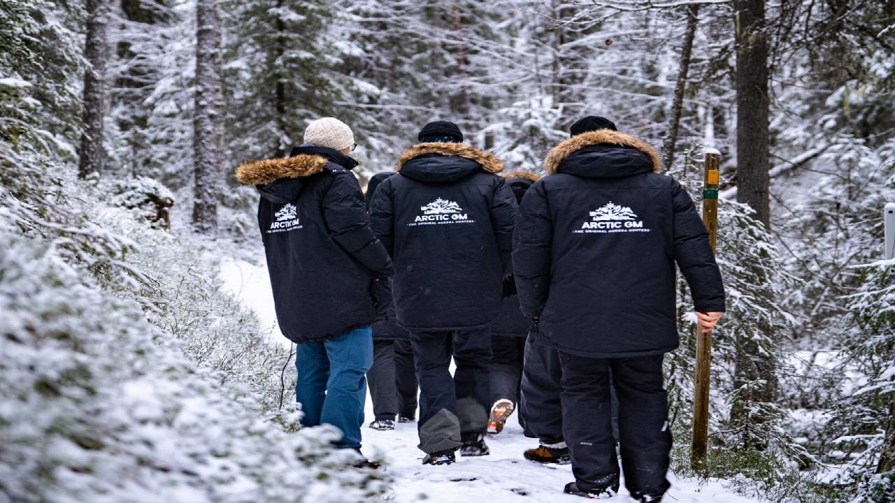 Korouoma Frozen Waterfalls Hike Tour & Barbeque - Small Group