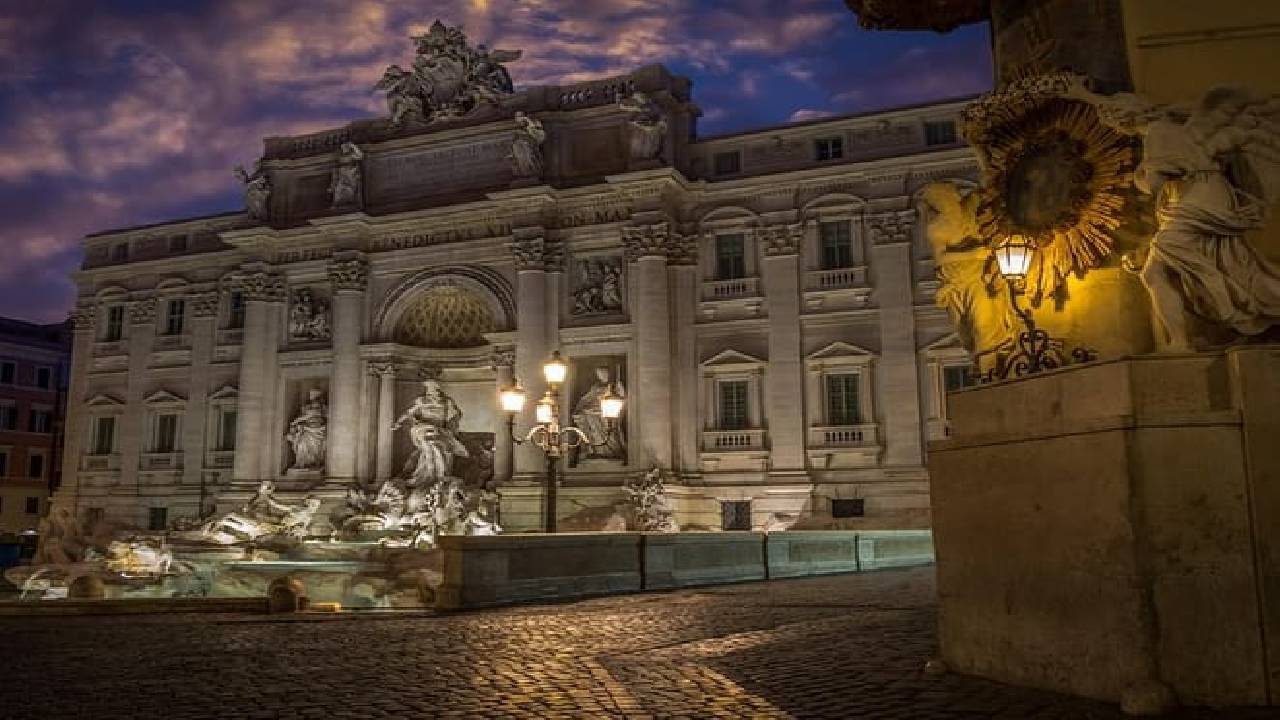 Best of Rome by Night Private Sightseeing Chauffeured Tour | pick up/Drop off 