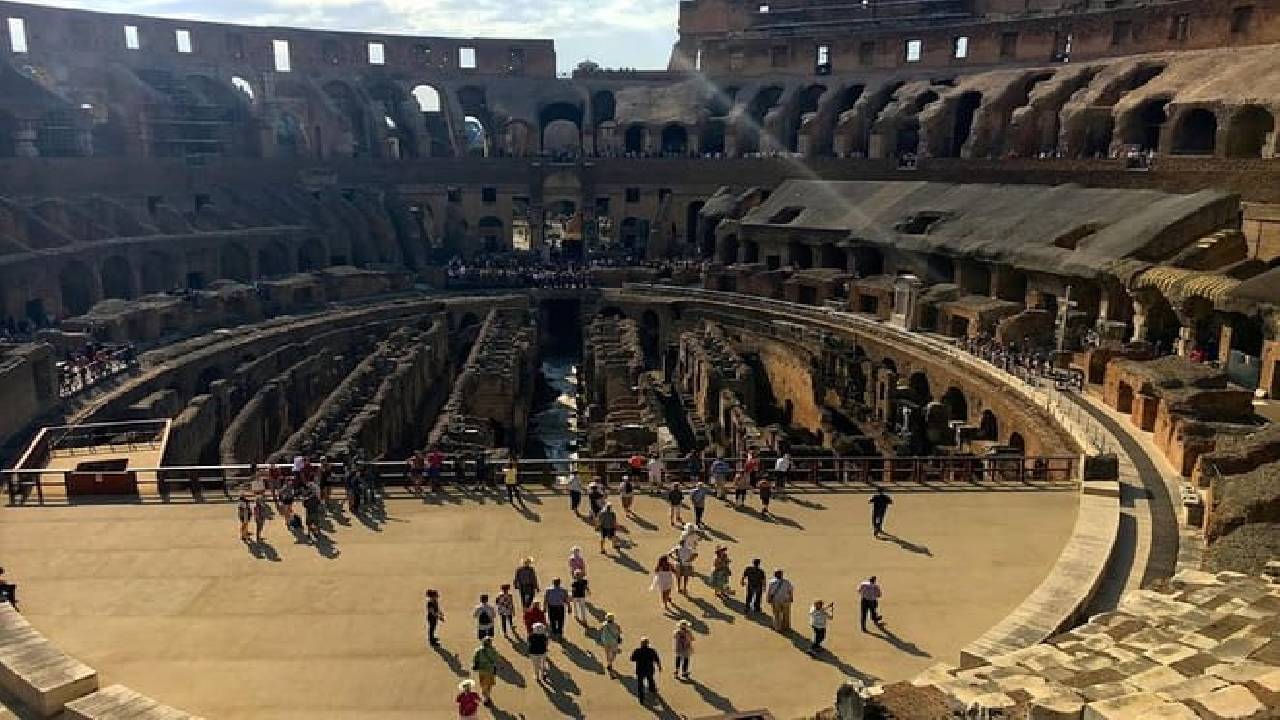 Colosseum Gladiators Arena Floor, Roman Forum and Palatine Hill Group Tour 