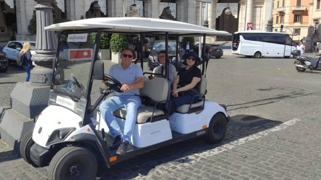 Explore Rome by Golf Cart