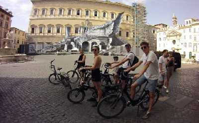Rome Highlights by E-Bicycle Small group