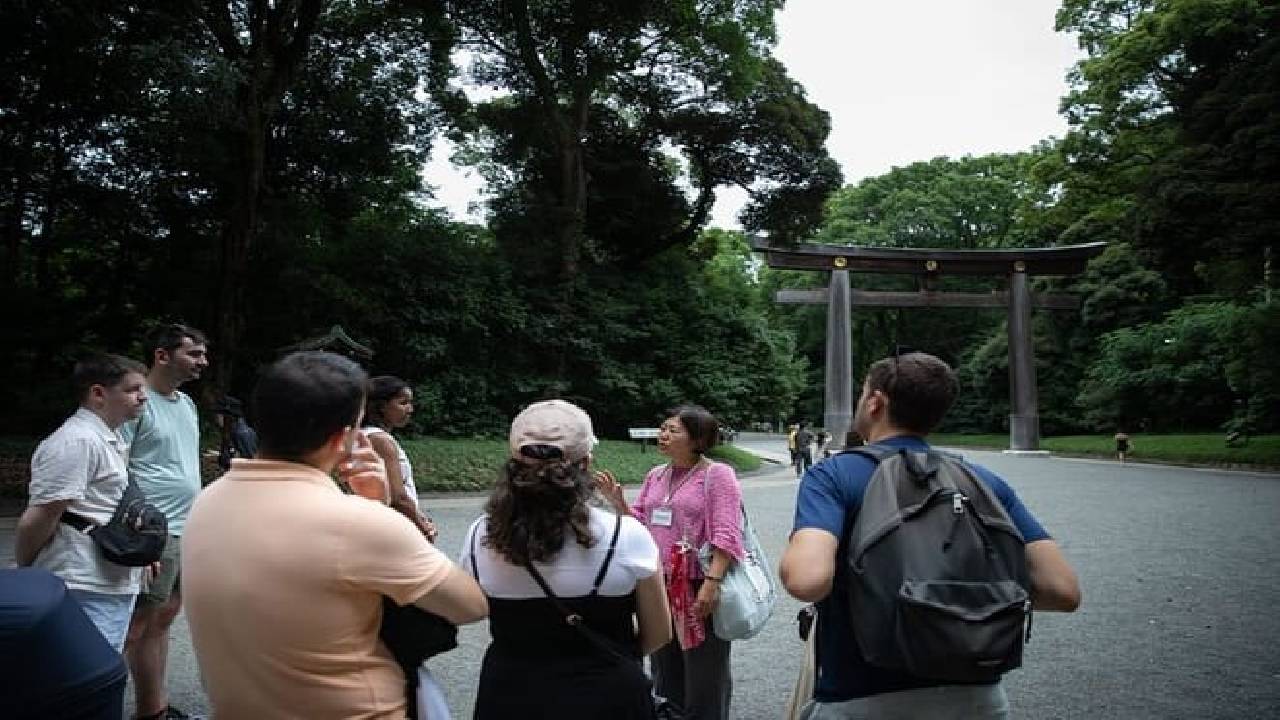 Harajuku Meiji Shrine Walking Tour in Tokyo