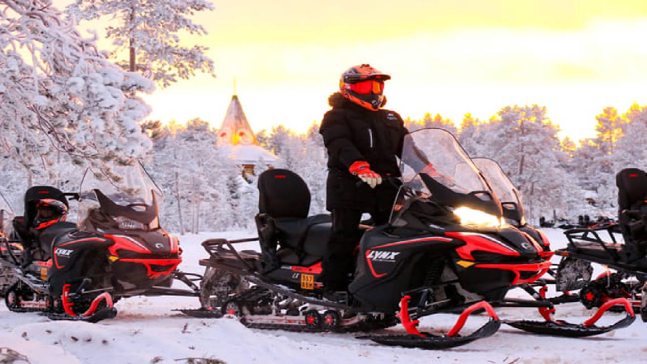 1-Hour Snowmobile Safari Adventure