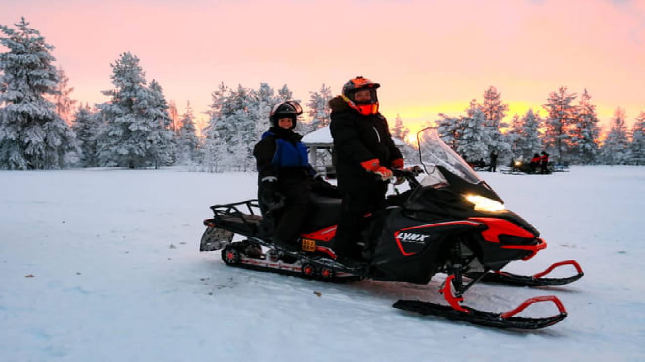 1-Hour Snowmobile Safari Adventure