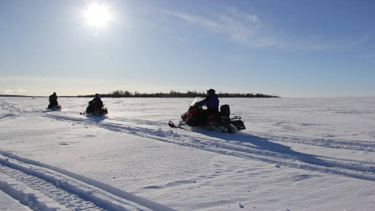 Snowmobile Adventure in Lapland