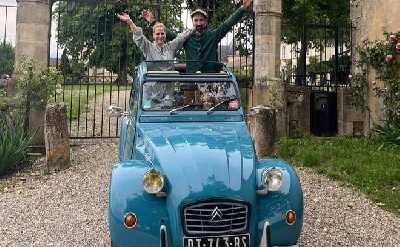 Graves & Sauternes : Private Half Day Tour in a Citroën 2cv