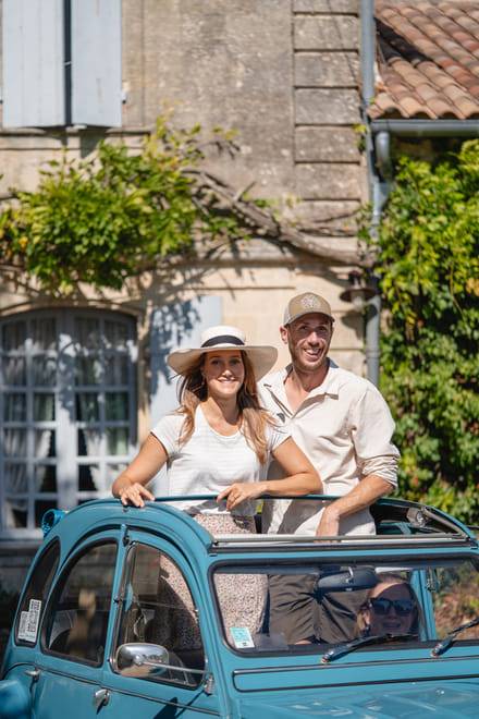 Saint-Emilion & Pomerol : Full Day Private Tour in a Citroën 2cv