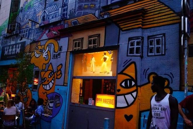 Course julien world's coolest district & Noailles Exotic market