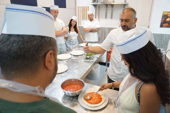 Authentic Pizza Making Class: Learn the Secret Dough Recipe. Appetizers and Drink Included