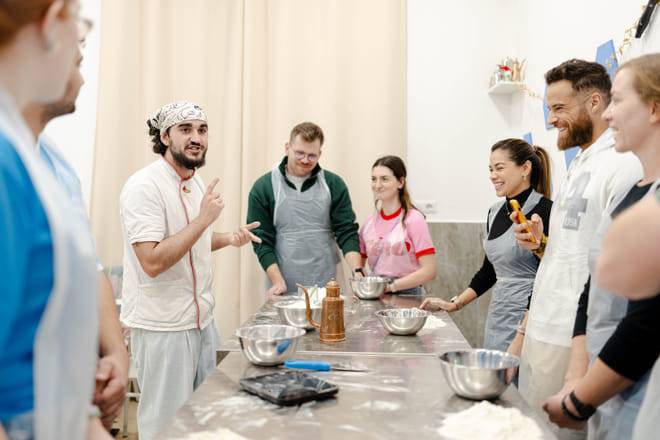 Authentic Pizza Making Class: Learn the Secret Dough Recipe. Appetizers and Drink Included