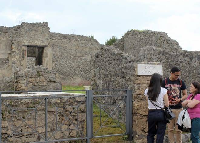 From Naples: Pompeii and Vesuvius Tour