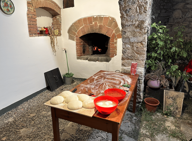 Pizza and Tiramisù Cooking Class from Siena