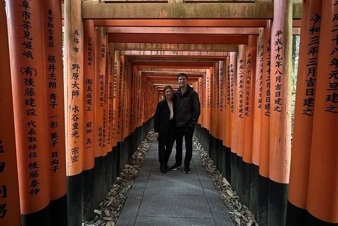 Kyoto Fushimi-Inari and Arashiyama Night Walking Tour